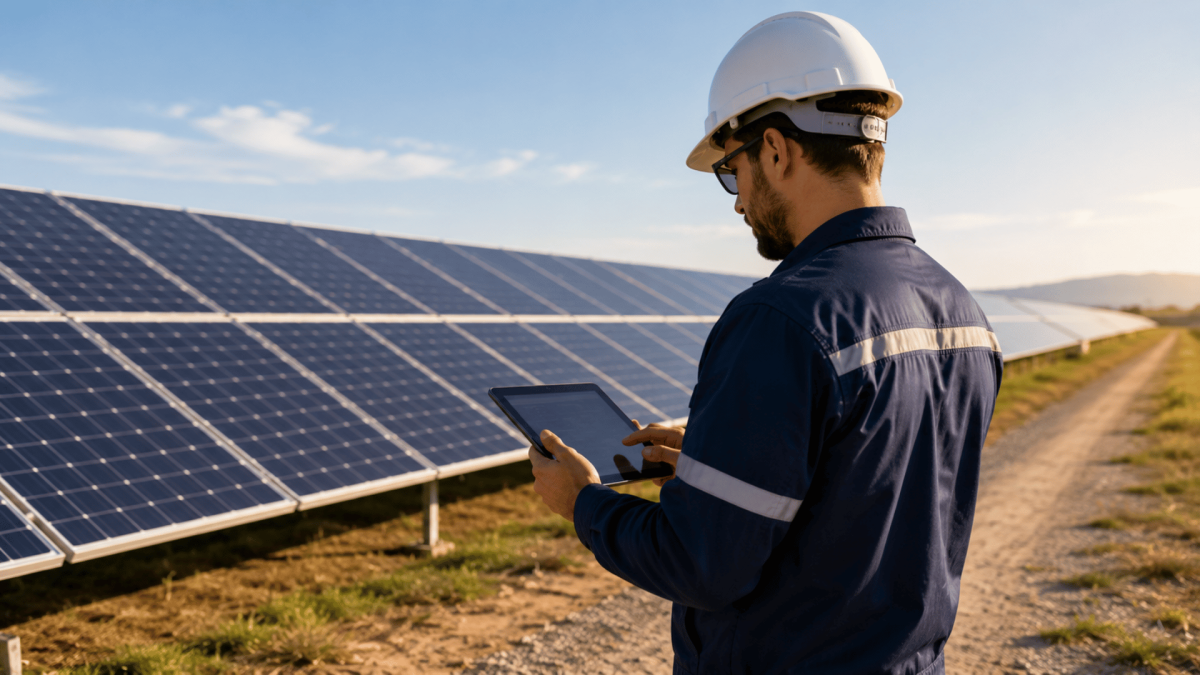 Cómo controlar el mantenimiento anual de una planta fotovoltaica sin perder capacidad de reacción