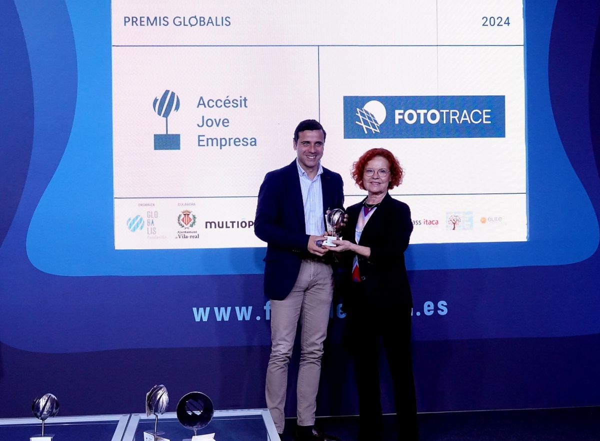 Premios Globalis 2024: FotoTrace galardonada con el Accésit Joven Empresa