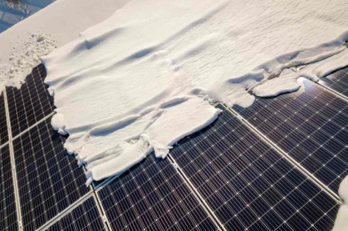 Eficiencia del sistema fotovoltaico durante el invierno