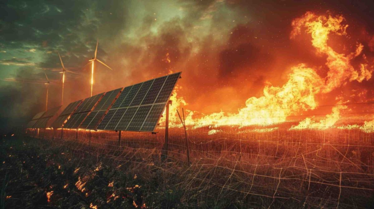 Creciente riesgo de incendios en instalaciones fotovoltaicas